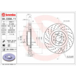 Piduriketas BREMBO 09.C338.11
