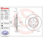 Piduriketas BREMBO 09.D208.11