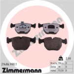 Piduriklotsi komplekt, ketaspidur ZIMMERMANN 21486.990.1