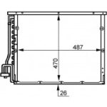 Kondensaator, kliimaseade MAHLE ORIGINAL AC 179 000S