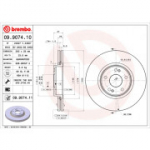 Piduriketas BREMBO 09.9074.11
