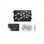 Ventilaator, mootorijahutus NRF 47003