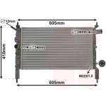 Radiaator, mootorijahutus VAN WEZEL 37002023