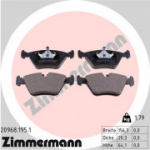Piduriklotsi komplekt, ketaspidur ZIMMERMANN 20968.195.1