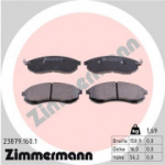 Piduriklotsi komplekt, ketaspidur ZIMMERMANN 23879.160.1