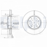 Piduriketas DELPHI BG3513
