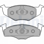 Piduriklotsi komplekt, ketaspidur DELPHI LP1249