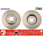 Piduriketas TRW DF4432S