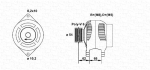 Generaator MAGNETI MARELLI 943356329010
