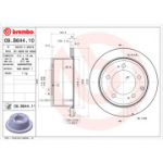 Piduriketas BREMBO 09.B644.11