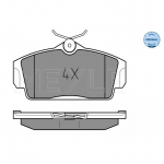 Piduriklotsi komplekt, ketaspidur MEYLE 025 234 6316