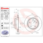 Piduriketas BREMBO 09.B338.11