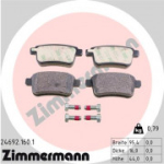 Piduriklotsi komplekt, ketaspidur ZIMMERMANN 24692.160.1