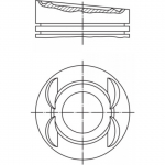 Kolvid MAHLE ORIGINAL 028 05 00