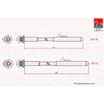 Klapikaanekruvikomplekt FAI AutoParts B2124