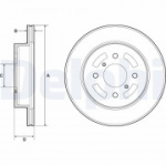 Piduriketas DELPHI BG3941