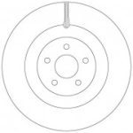 Piduriketas TRW DF6871