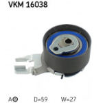 Pingutusrull,Hammasrihm SKF VKM 16038