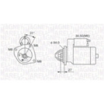 Starter MAGNETI MARELLI 063721203010