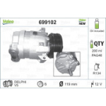 Kompressor, kliimaseade VALEO 699102