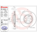 Piduriketas BREMBO 09.D228.11
