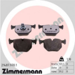 Piduriklotsi komplekt, ketaspidur ZIMMERMANN 21487.970.1