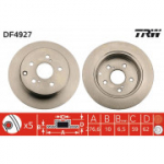 Piduriketas TRW DF4927