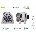Generaator VALEO 437137