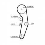 Hammasrihm GATES 5601XS