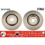 Piduriketas TRW DF4749S