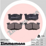 Piduriklotsi komplekt, ketaspidur ZIMMERMANN 20973.110.1