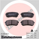 Piduriklotsi komplekt, ketaspidur ZIMMERMANN 24320.155.1