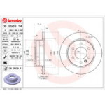 Piduriketas BREMBO 08.9509.11