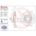 Piduriketas BREMBO 09.5745.2X