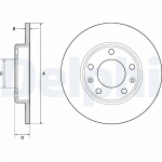 Piduriketas DELPHI BG4670C