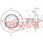 Piduriketas FREMAX BD-3637