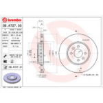 Piduriketas BREMBO 09.A727.31