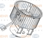 Salongipuhur HELLA 8EW 351 040-471