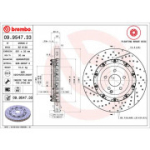 Piduriketas BREMBO 09.9547.33