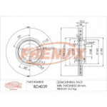 Piduriketas FREMAX BD-4039