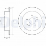 Piduriketas DELPHI BG4940C