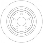 Piduriketas TRW DF6872