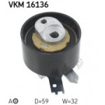 Pingutusrull,Hammasrihm SKF VKM 16136