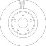 Piduriketas TRW DF6496S