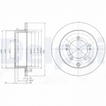 Piduriketas DELPHI BG4037