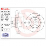 Piduriketas BREMBO 08.A612.41