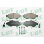 Piduriklotsi komplekt, ketaspidur LPR 05P1698