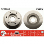 Piduriketas TRW DF2788S