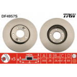 Piduriketas TRW DF4957S