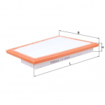 &Otilde;hufilter MAHLE ORIGINAL LX 1850/2